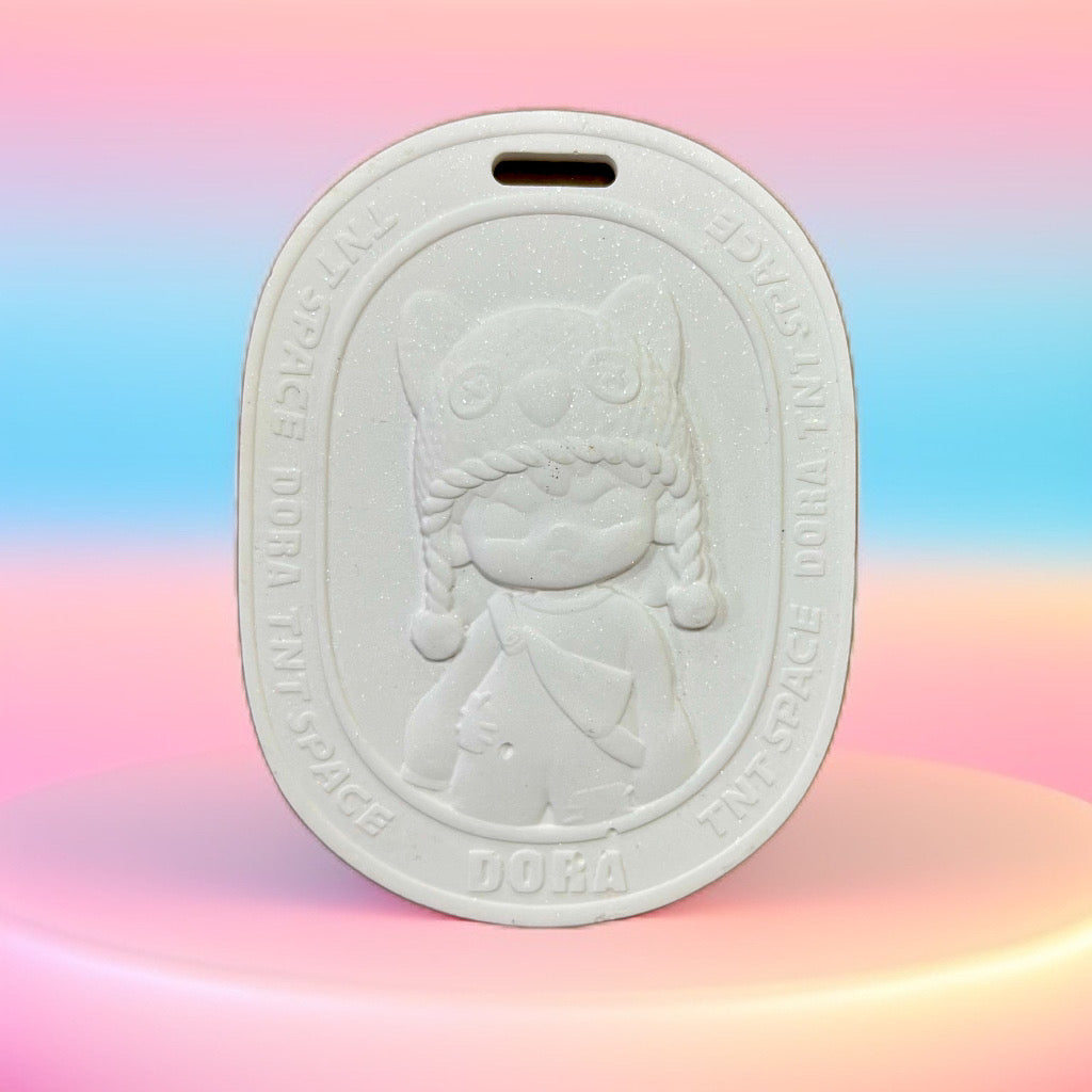 DIY gypsum Ornament - Girl Series