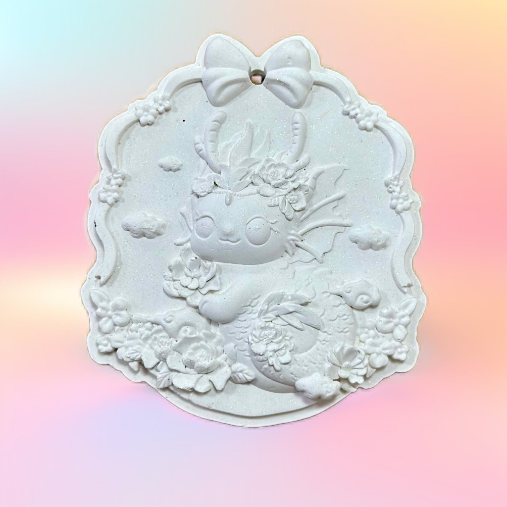 DIY gypsum Ornament - Dragon Series