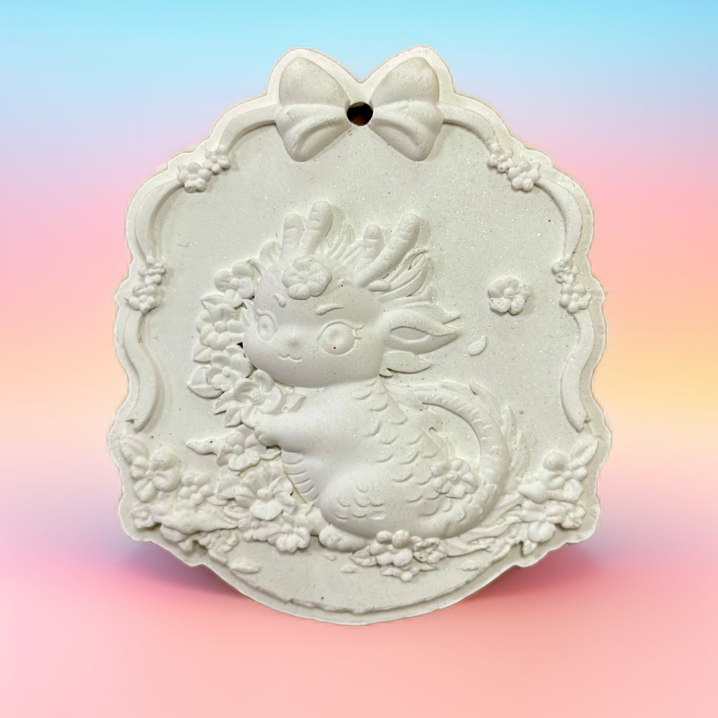 DIY gypsum Ornament - Dragon Series