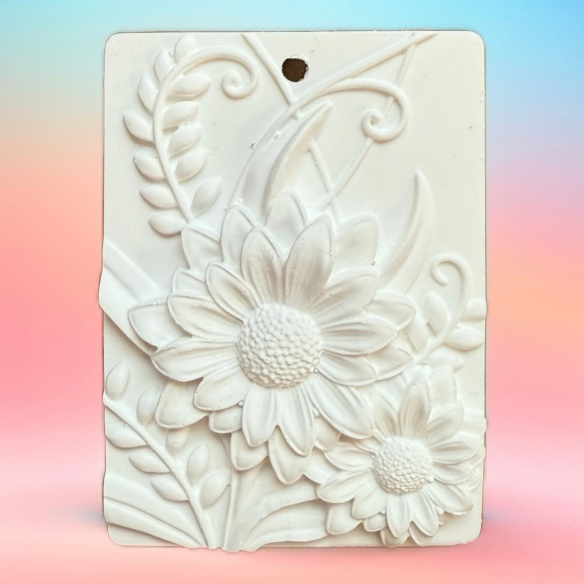 DIY gypsum Ornament - Flower Series
