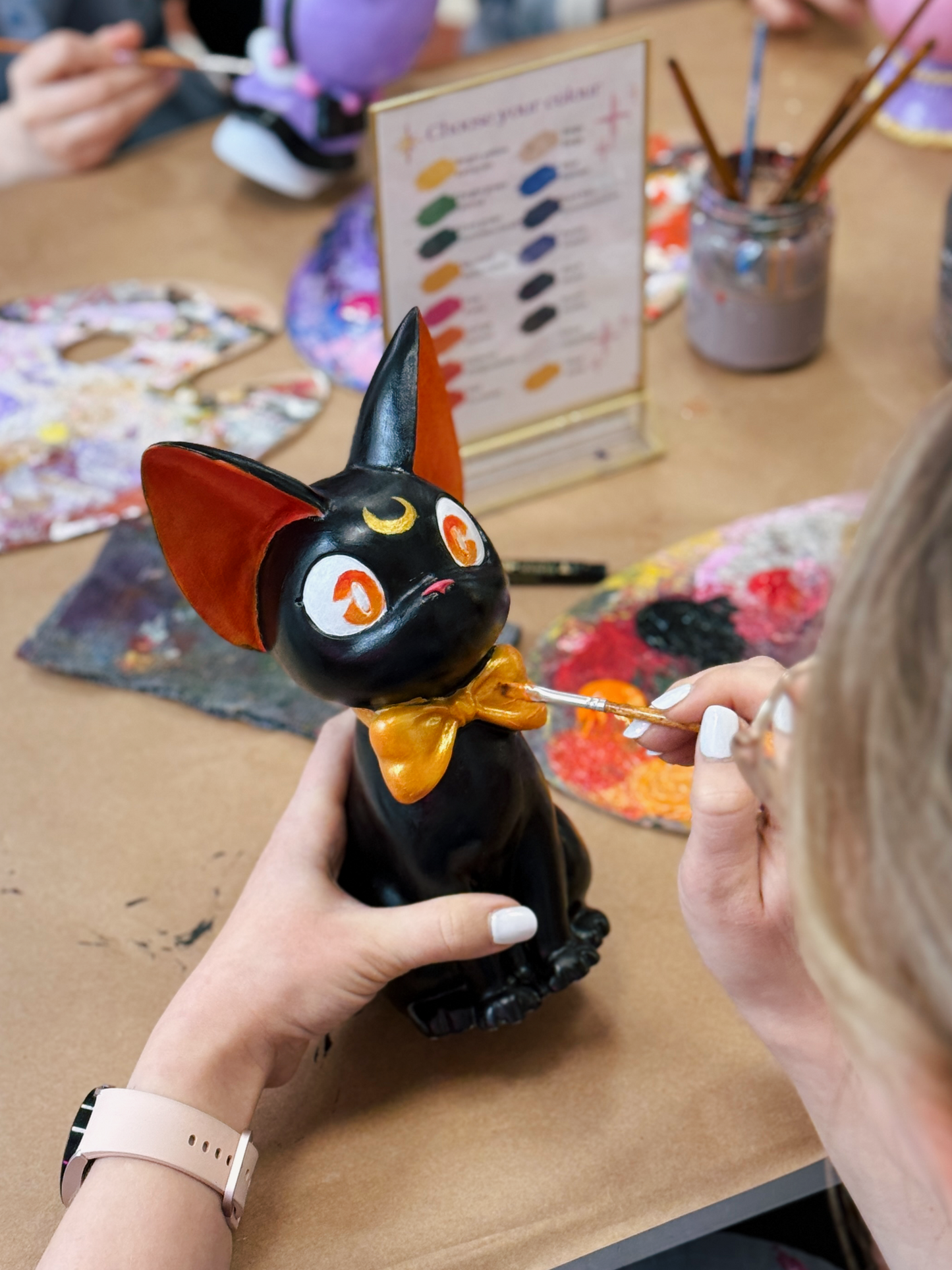 Statue Painting Workshop ✨ Patsas maalaus