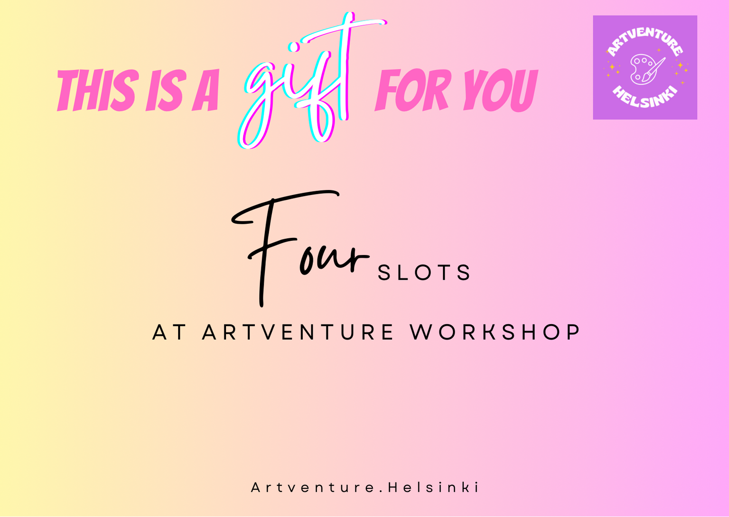 Giftcard- Statue Painting - 1-2-4 slots