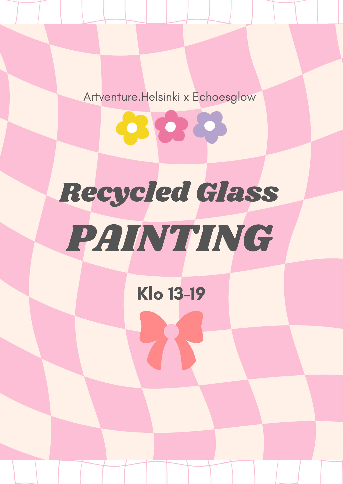 Upcycled glass painting 🥂