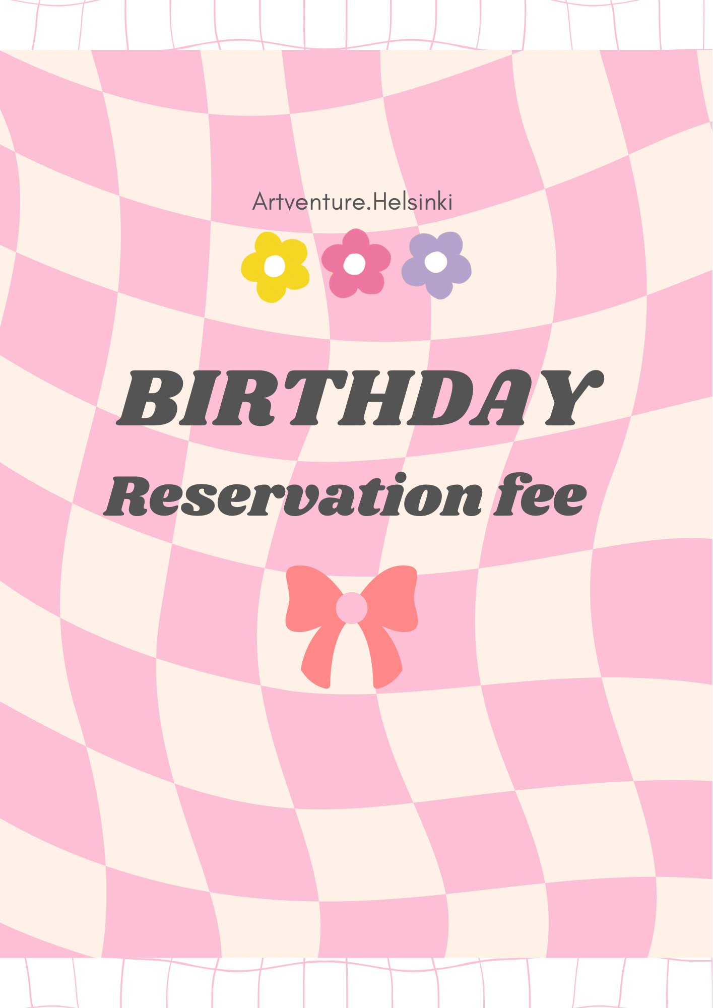 Birthday party reservations 🎂