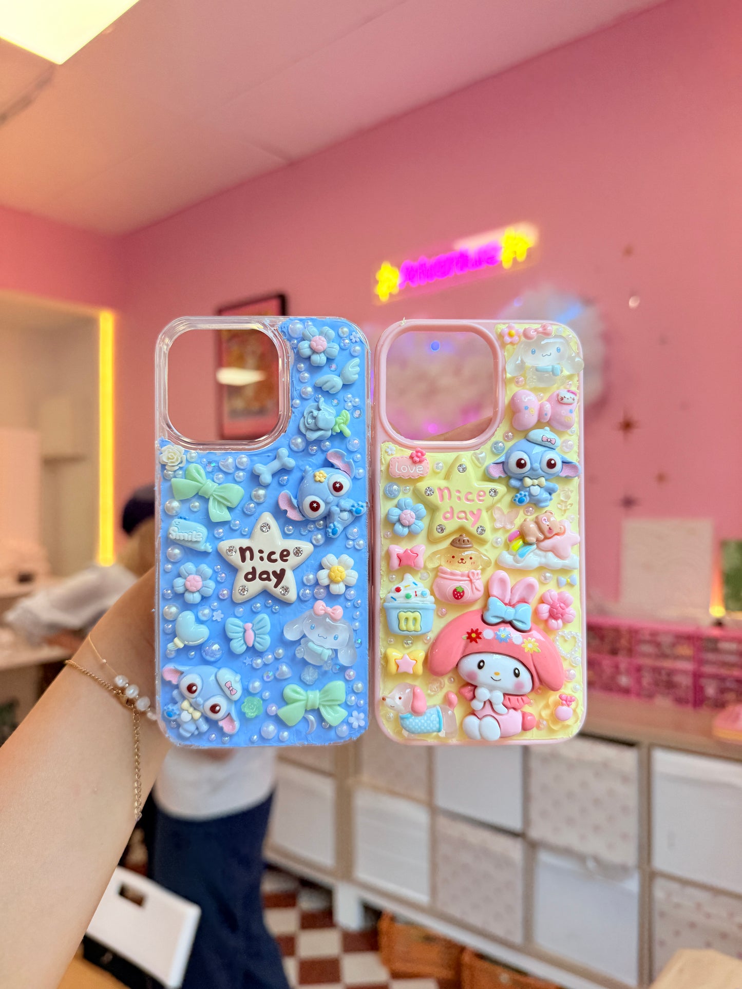 Cream Glue/ Chunky Phonecase Decorations ✨