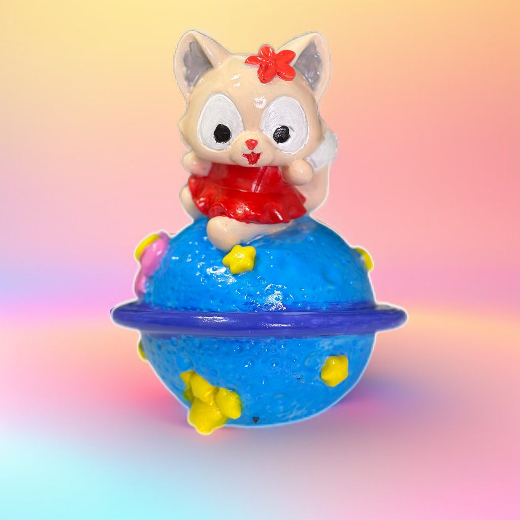 DIY Home Kit - Fox Bubble World Statue