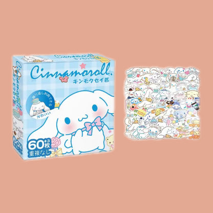 Stickers Box (60 pcs + 3 free)