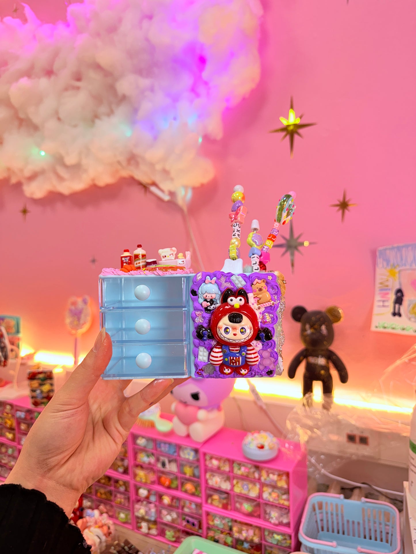 Cream Glue Decoration ✨