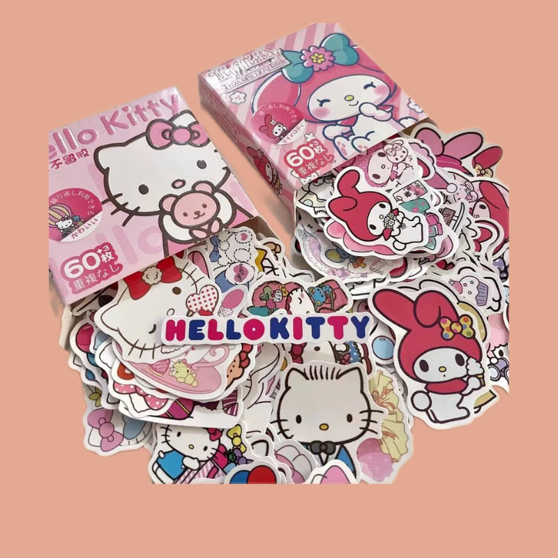 Stickers Box (60 pcs + 3 free)