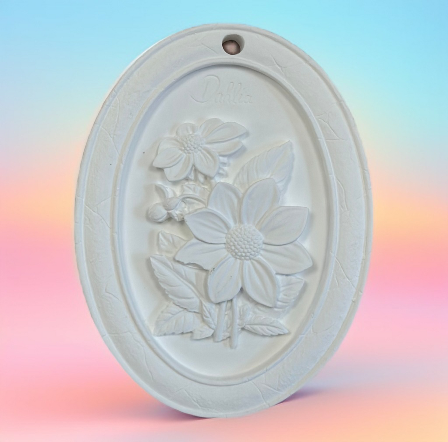 DIY gypsum Ornament - Flower Series