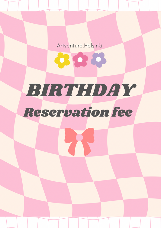 Birthday party reservations 🎂