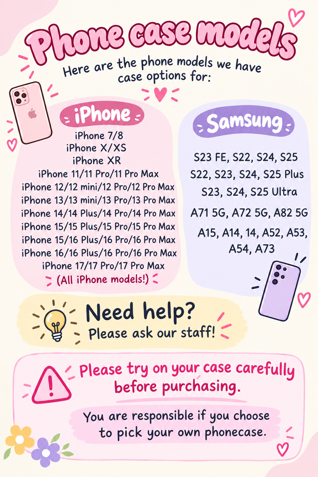 Phonecase Decorations ✨