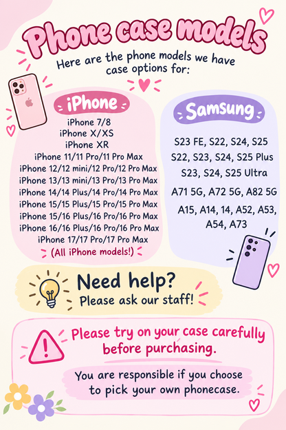 Phonecase Decorations ✨